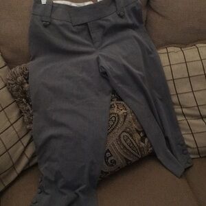 Missimo stretch crop gray pants size 8